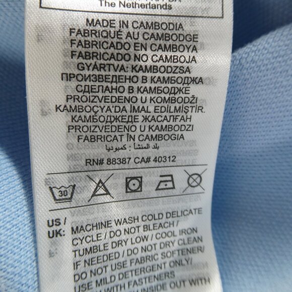 Adidas Classic 2 Piece Track Suit Clear Sky Night Indigo Women’s L/Men’s M - Picture 11 of 13